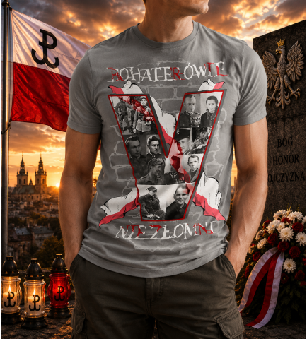 koszulka- BOHATEROWIE NIEZŁOMNI